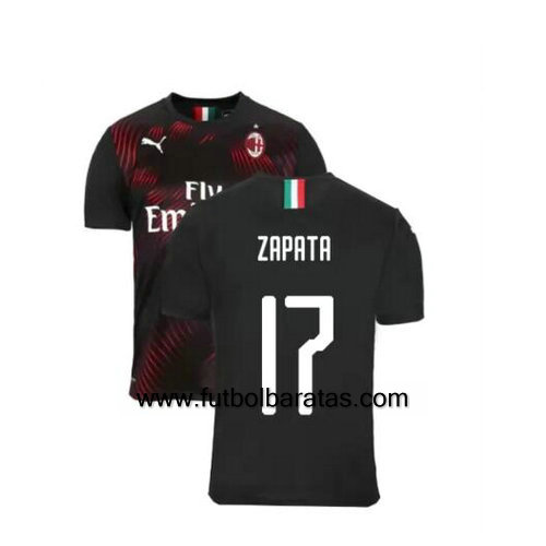 Camiseta ZAPATA 17 del Ac Milan 2019-2020 Tercera Equipacion
